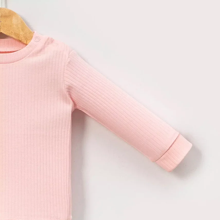 Angeltouch Sweatshirt Raporlu Pembe - 2