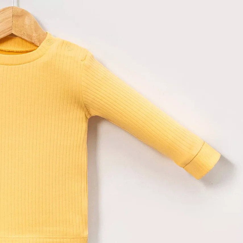 Angeltouch Sweatshirt Raporlu Sarı - 2