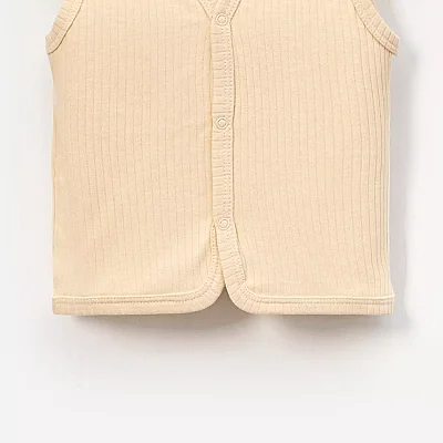 Angeltouch Yelek Raporlu Bej - 3