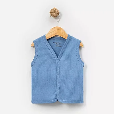 Angeltouch Yelek Raporlu İndigo