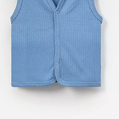 Angeltouch Yelek Raporlu İndigo - 3