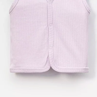 Angeltouch Yelek Raporlu Lila (1)