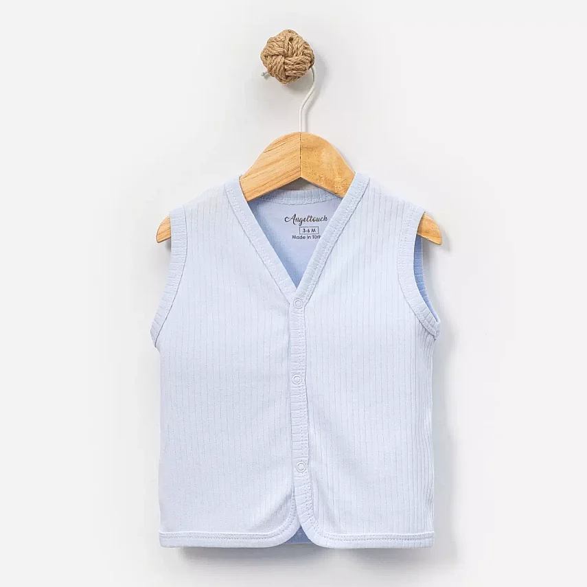 Angeltouch Yelek Raporlu Mavi - 1