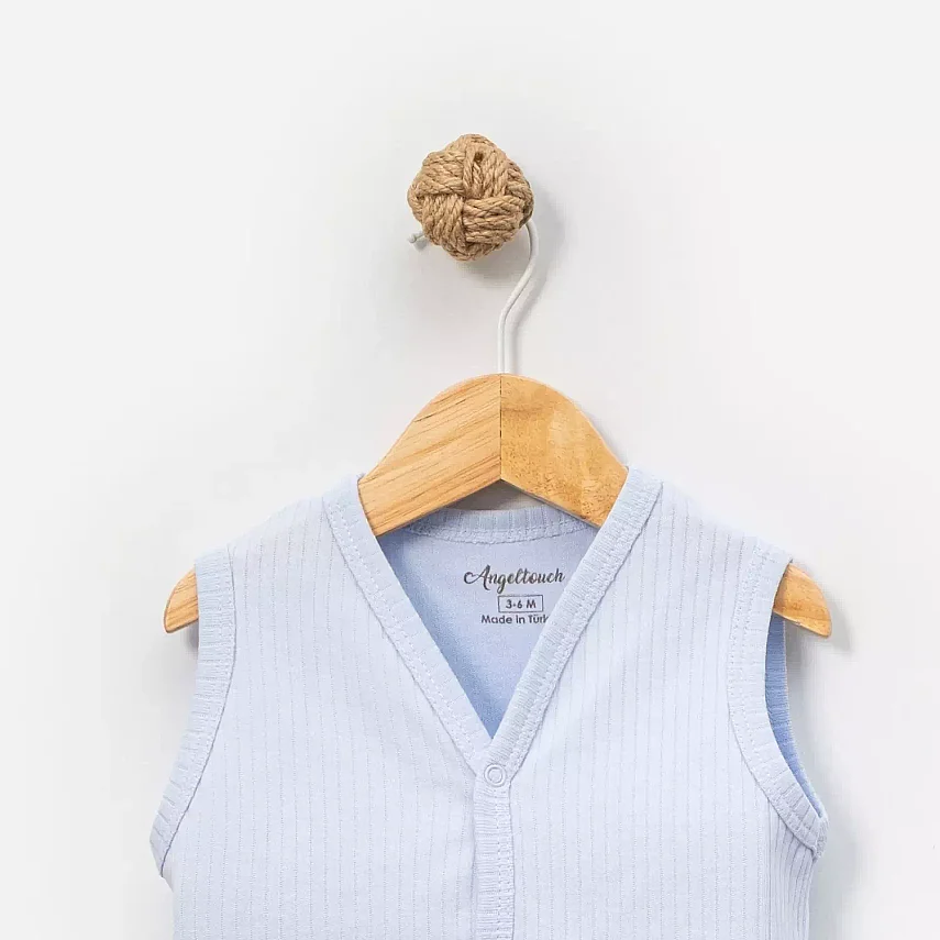 Angeltouch Yelek Raporlu Mavi - 2