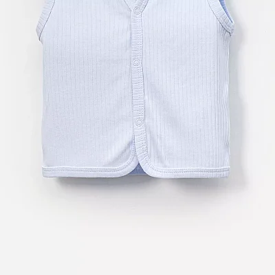 Angeltouch Yelek Raporlu Mavi - 3