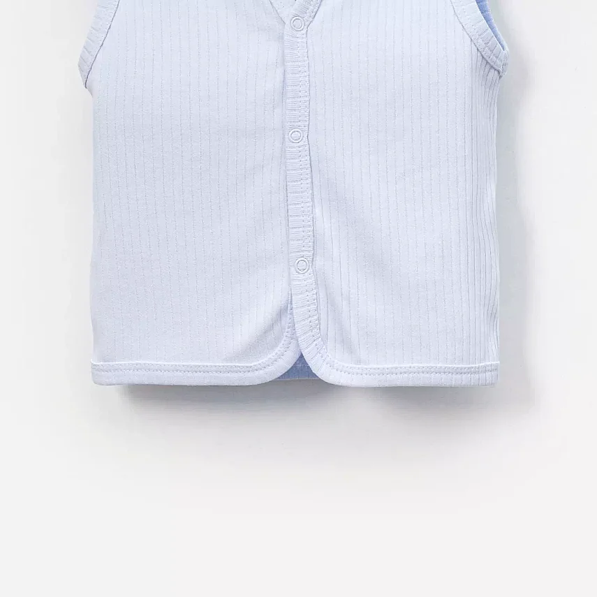 Angeltouch Yelek Raporlu Mavi - 3