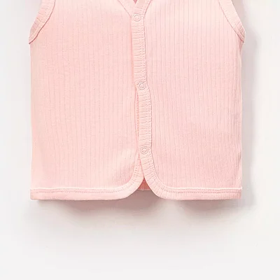 Angeltouch Yelek Raporlu Pembe - 3