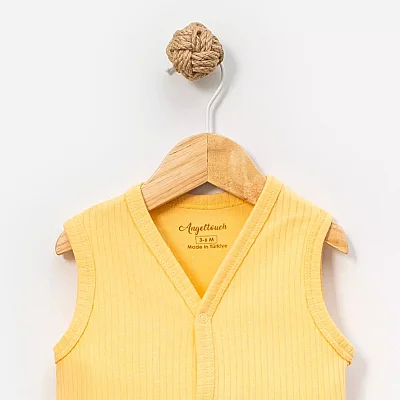 Angeltouch Yelek Raporlu Sarı (1)