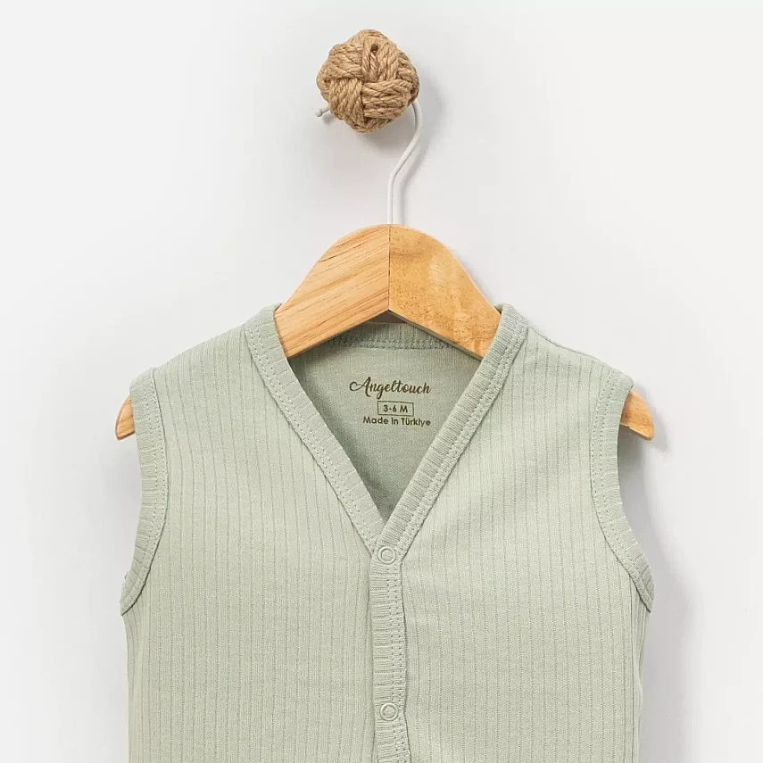 Angeltouch Yelek Raporlu Yeşil - 2