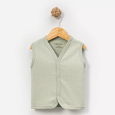 Angeltouch Yelek Raporlu Yeşil