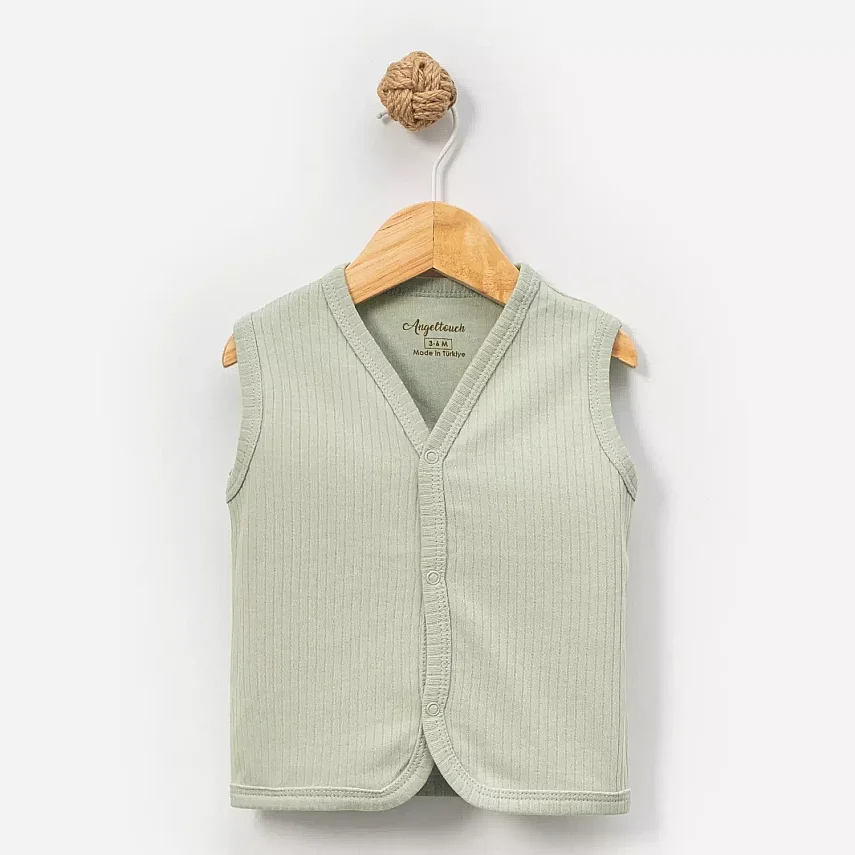 Angeltouch Yelek Raporlu Yeşil - 1