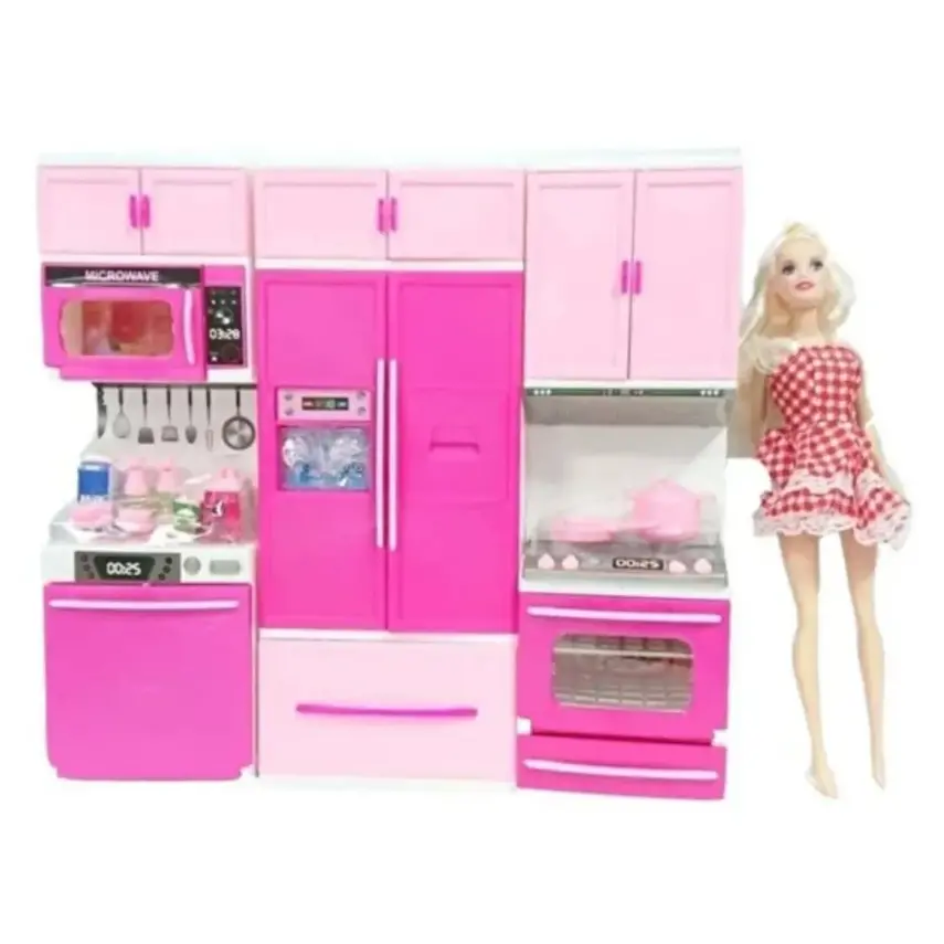 Anlily 4'lü İlk Mutfak Setim Bebekli - 1