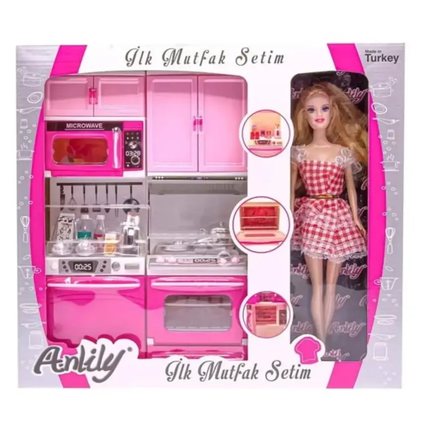 Anlily Bebekli Fırın Bulaşık Makinesi 2li - 1