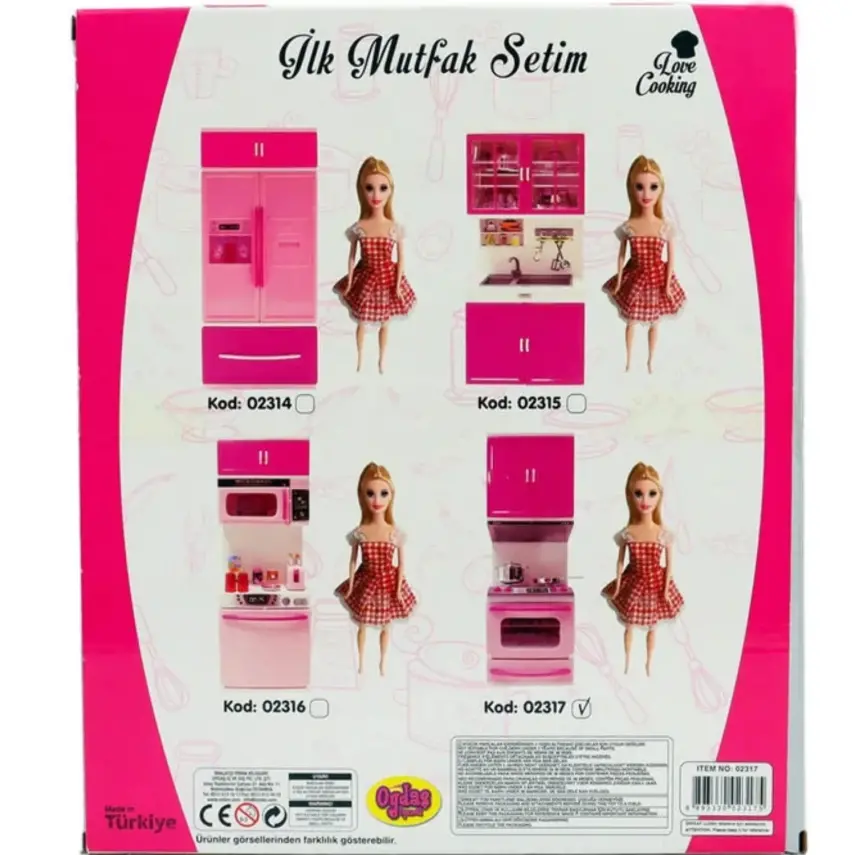 Anlily Bebeklı Fırın Set Oyuncak - 3