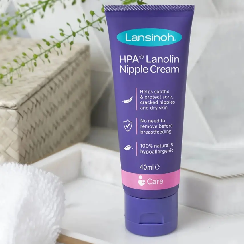 Anne Bakım Seti(Antrasit) Lansinoh Göğüs Ucu Kremi+Bio-Oil Yağı+ Çanta Hediyeli - 5