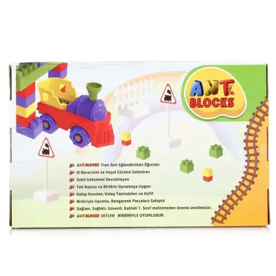 Ant Blocks İstasyon Tren Seti - 4