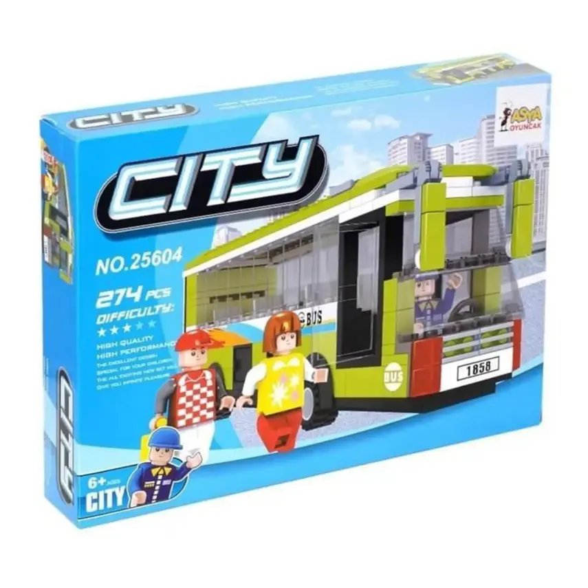 Ant Bricks City Set 274 Parça - 1