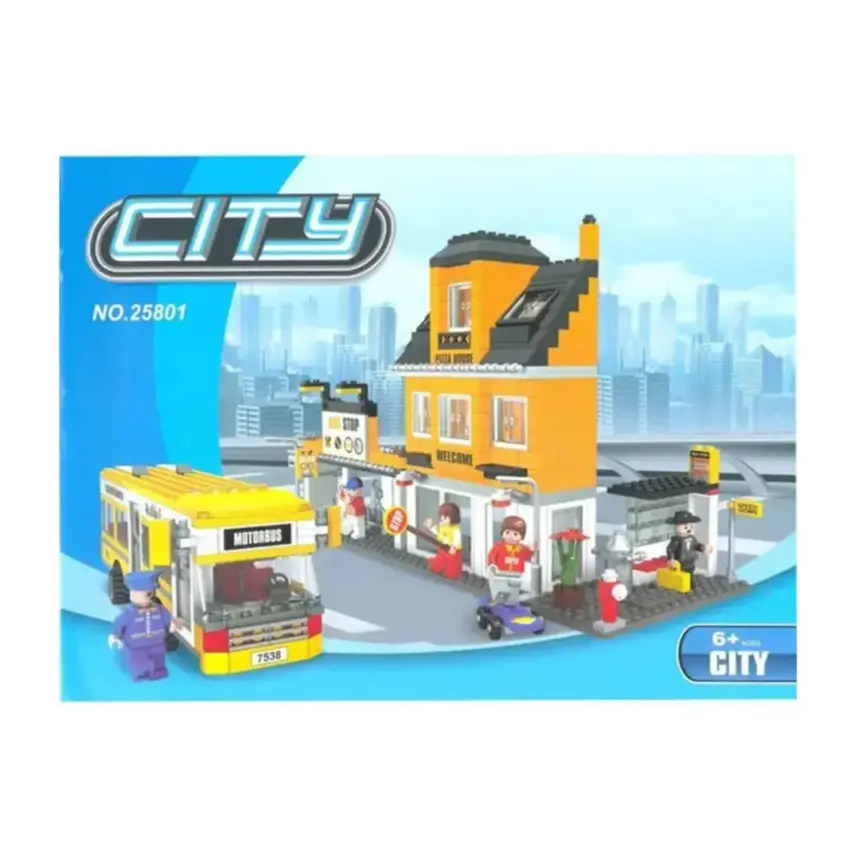 Ant Bricks City Set 546 Parça - 1