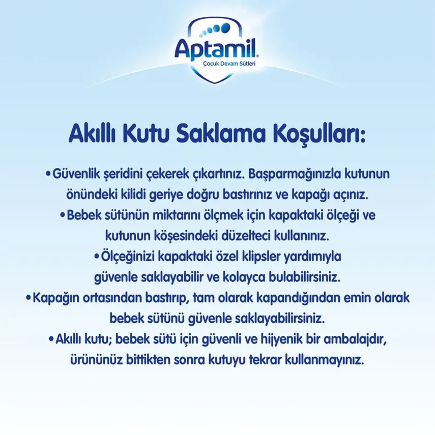 Aptamil 1 Devam Sütü 1200 gr + 800 gr - 10