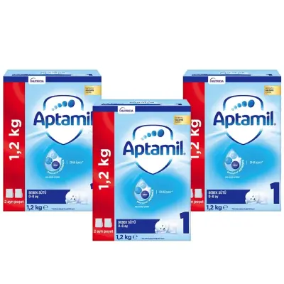 Aptamil 1 Devam Sütü 1200 Gr x3 - 5
