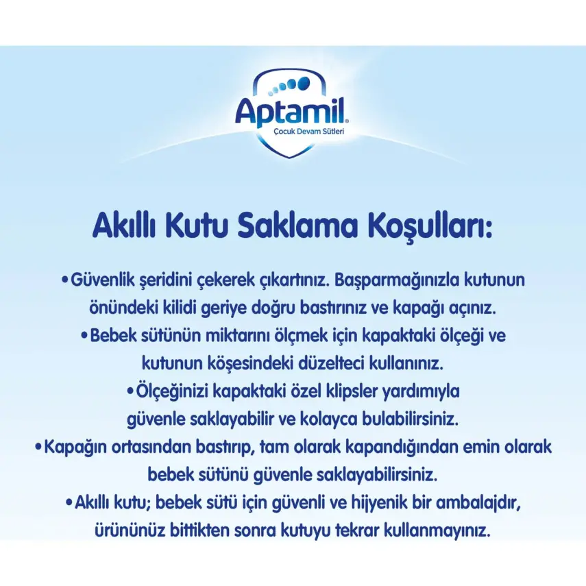 Aptamil 1 Devam Sütü 800 Gr x2 - 6