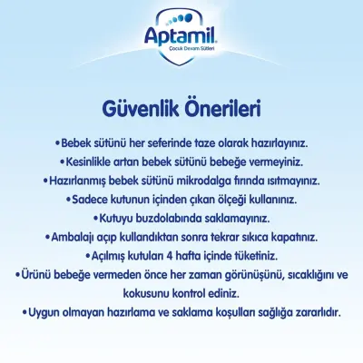 Aptamil 1 Devam Sütü 800 Gr x2 - 5
