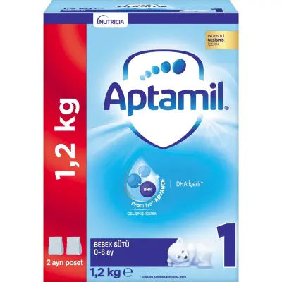 Aptamil 1 Devam Sütü Maması 1200 Gr
