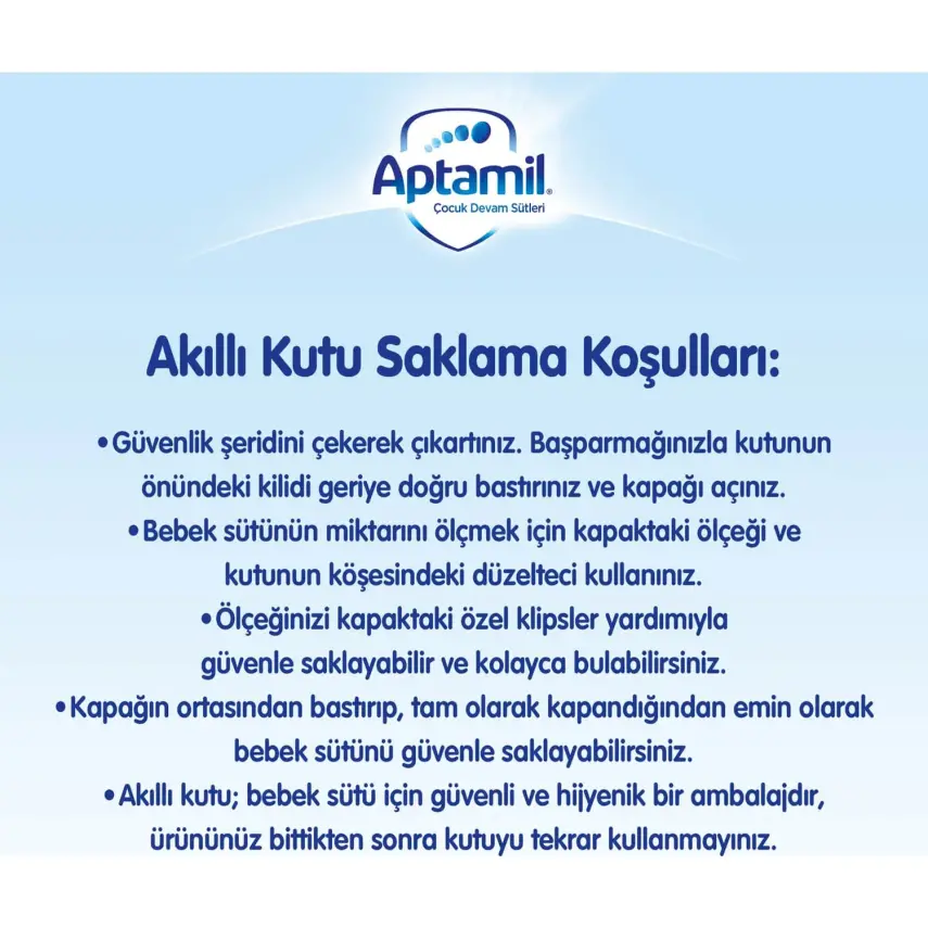 Aptamil 1 Devam Sütü Maması 800 Gr - 8