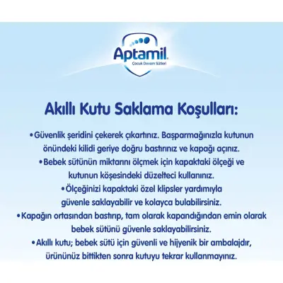Aptamil 2 Devam Sütü 1200 Gr +800 gr  - 8