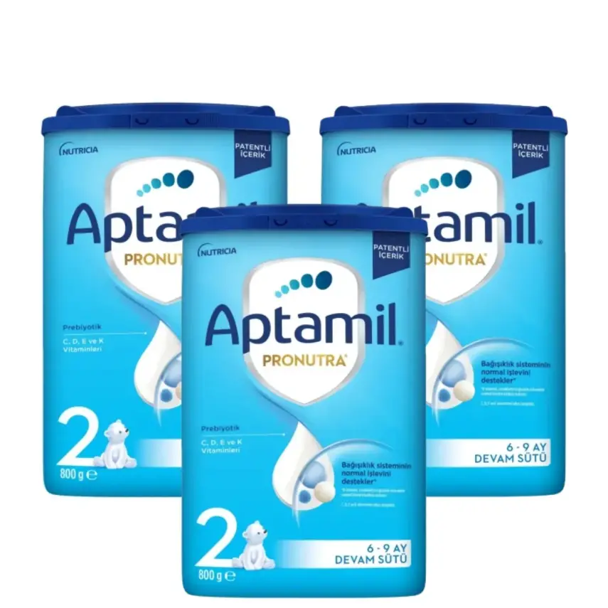 Aptamil 2 Devam Sütü 800 gr x3 - 1