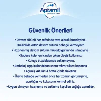 Aptamil 3 Devam Sütü Maması 350 Gr - 6