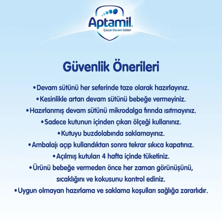 Aptamil 3 Devam Sütü Maması 350 Gr - 6