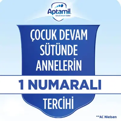 Aptamil 4 Çocuk Devam Sütü 800 gr 1 Yaş+ Akıllı Kutu Islak Mendil Hediyeli - 2