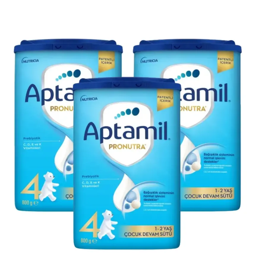 Aptamil 4 Devam Sütü 800 gr x3 - 1