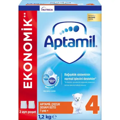 Aptamil 4 Devam Sütü Maması 1200 Gr 