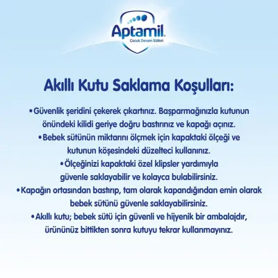 Aptamil 5 Devam Sütü Maması 350 Gr - 4