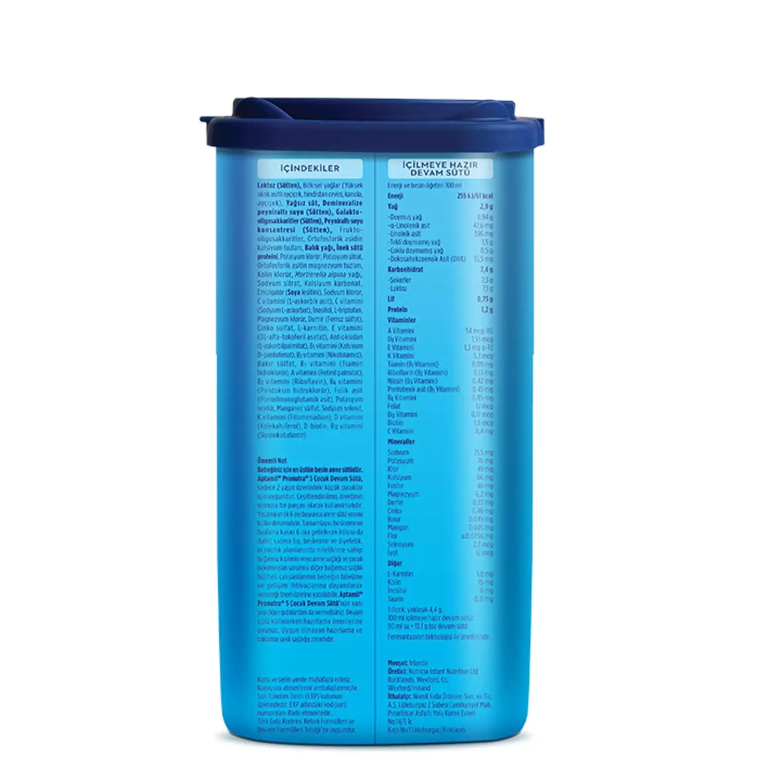 Aptamil 5 Devam Sütü 800 gr