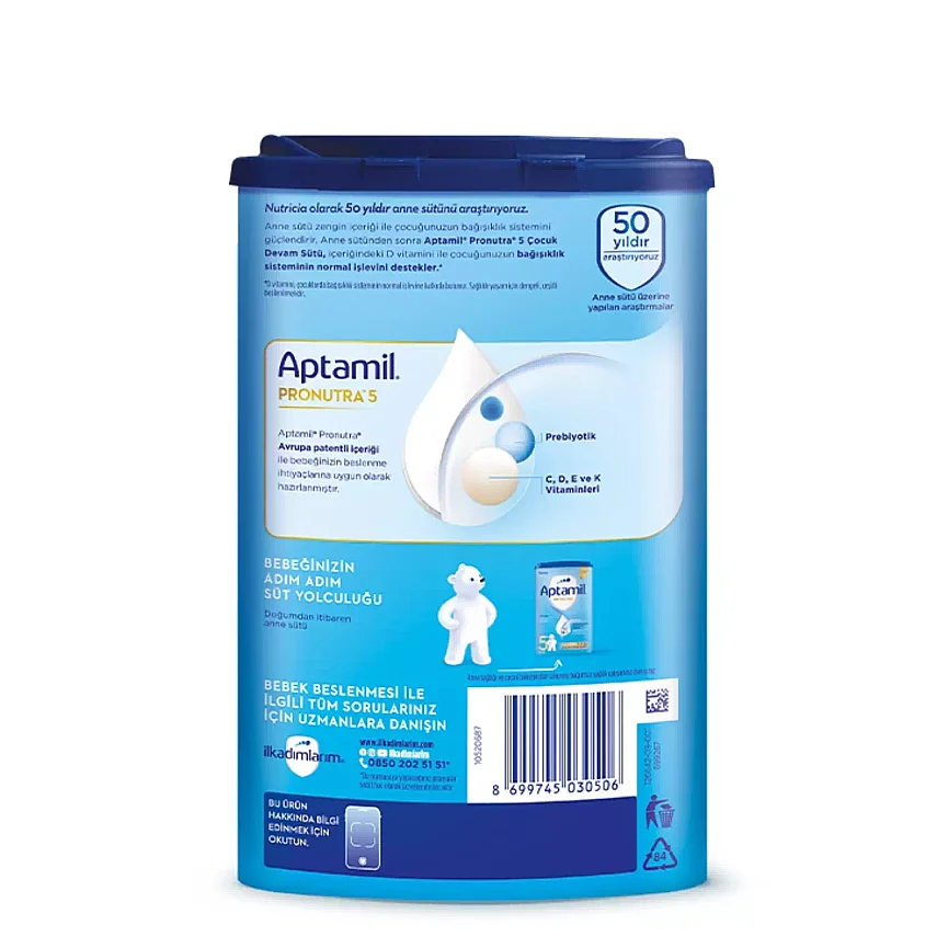 Aptamil 5 Devam Sütü Maması 800 gr - 3