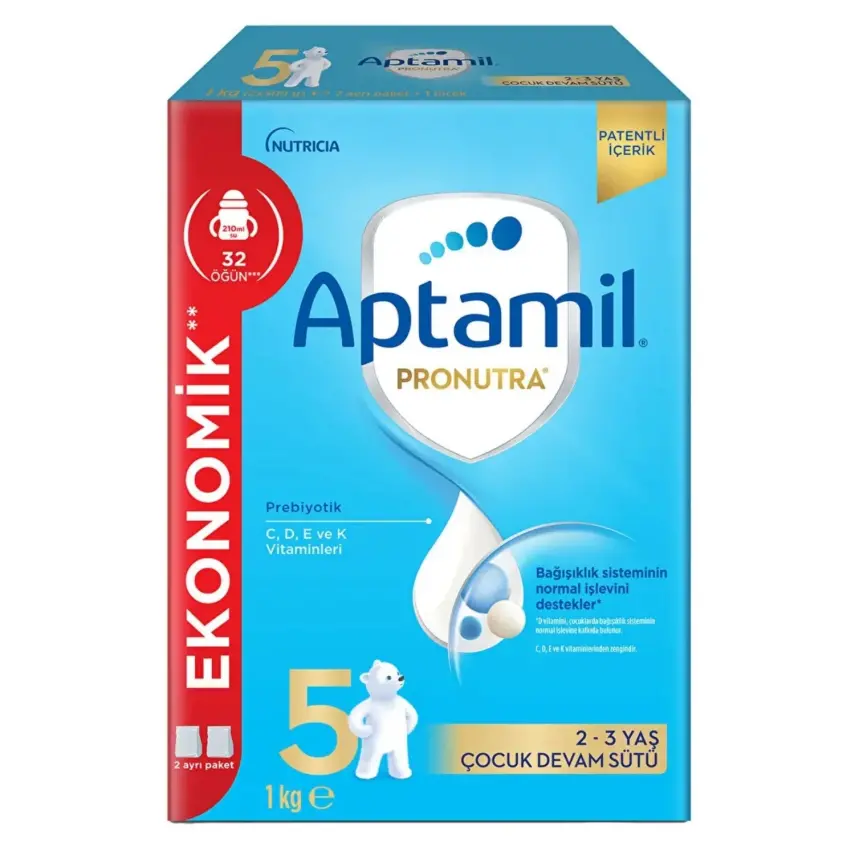 Aptamil Pronutra 5 Devam Sütü 1000 Gr (2*500gr.) - 1