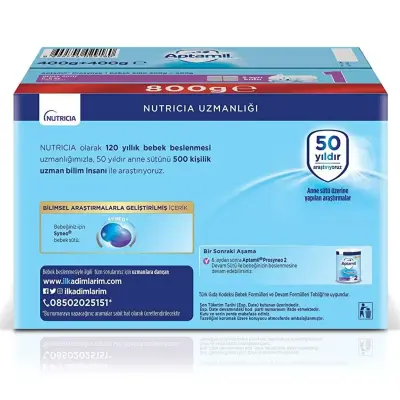 Aptamil Prosyneo 1 Bebek Sütü 400 gr x2 Adet Megasize 0-6 Ay - 3