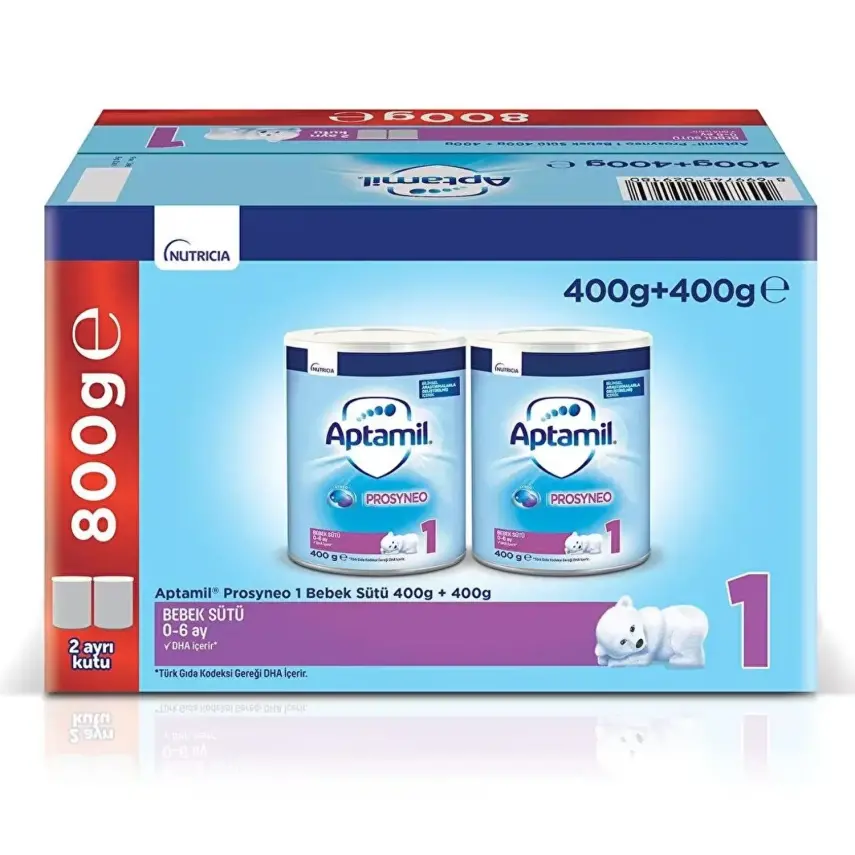 Aptamil Prosyneo 1 Bebek Sütü 400 gr x2 Adet Megasize 0-6 Ay - 1