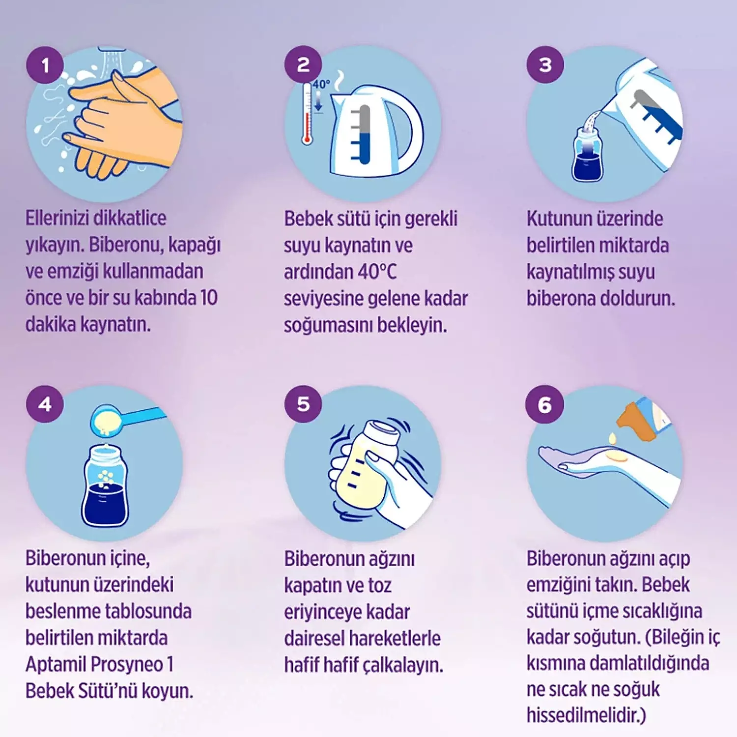 Aptamil Prosyneo 1 Bebek Sütü 400 gr 0-6 Ay