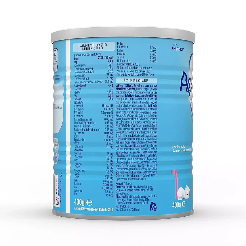 Aptamil Prosyneo 1 Bebek Sütü 400 gr 0-6 Ay - 3