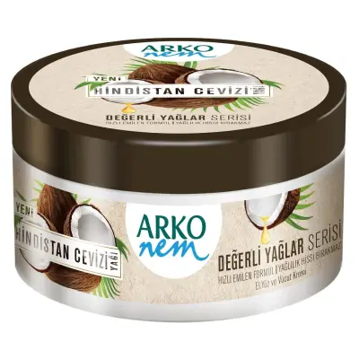 Arko Nem Krem Değerli Yağlar H.Cevizi 250 ml