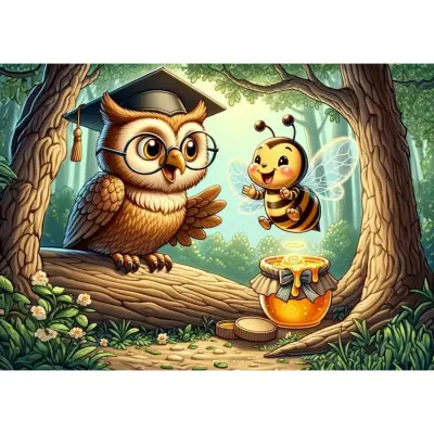 Art Çocuk Bilge Baykuş 50 Parça Puzzle (1)