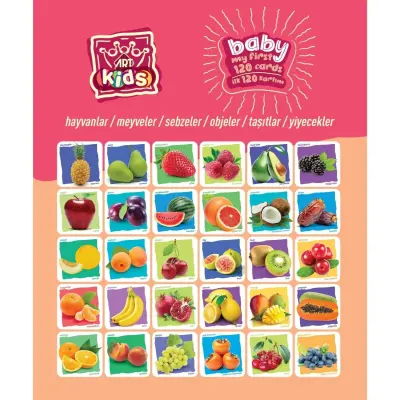 Art Kids Baby İlk Eğitici Kartlarım - 4