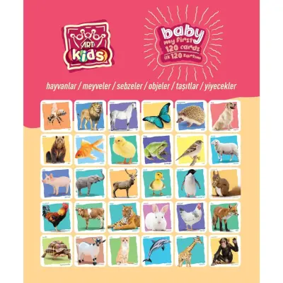 Art Kids Baby İlk Eğitici Kartlarım - 5