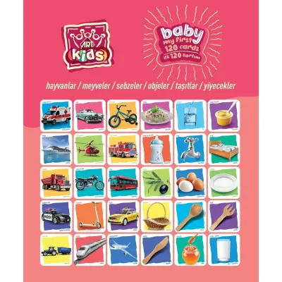 Art Kids Baby İlk Eğitici Kartlarım - 3