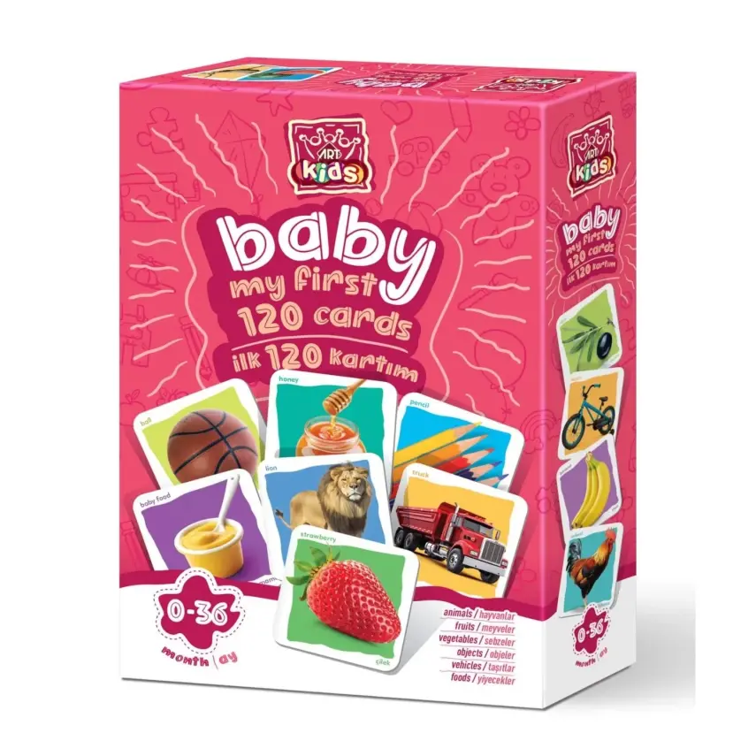 Art Kids Baby İlk Eğitici Kartlarım - 1