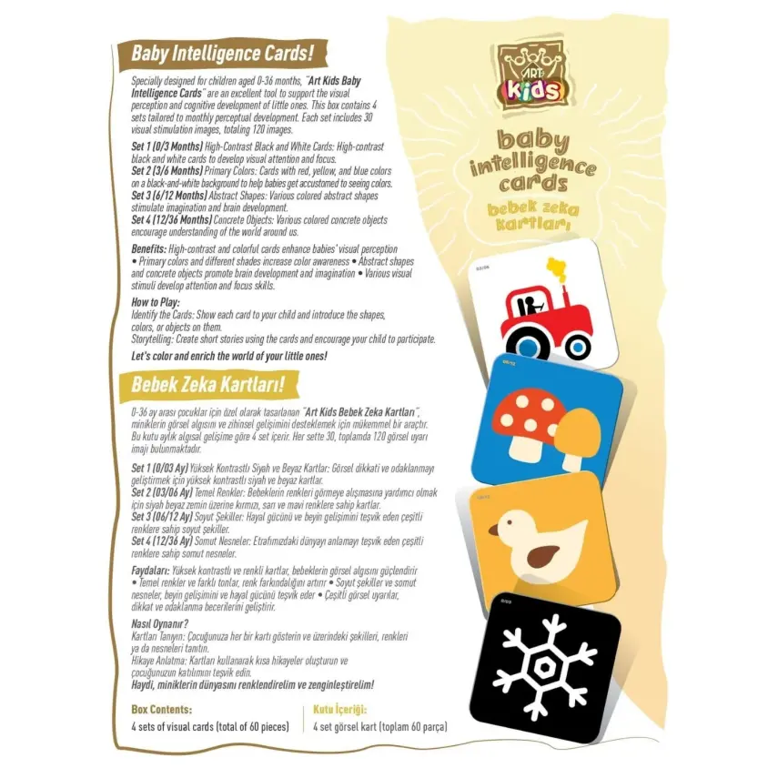Art Kids Baby Zeka Kartları - 5